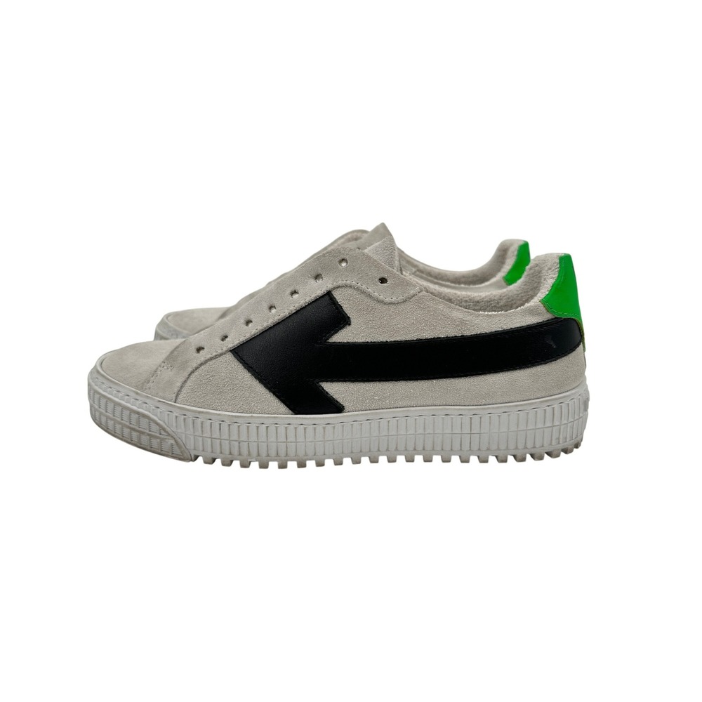 Off White 3.0 Virgil Abloh 2013 "No Doubt" Low Top Suede Sneakers Italy Size 39